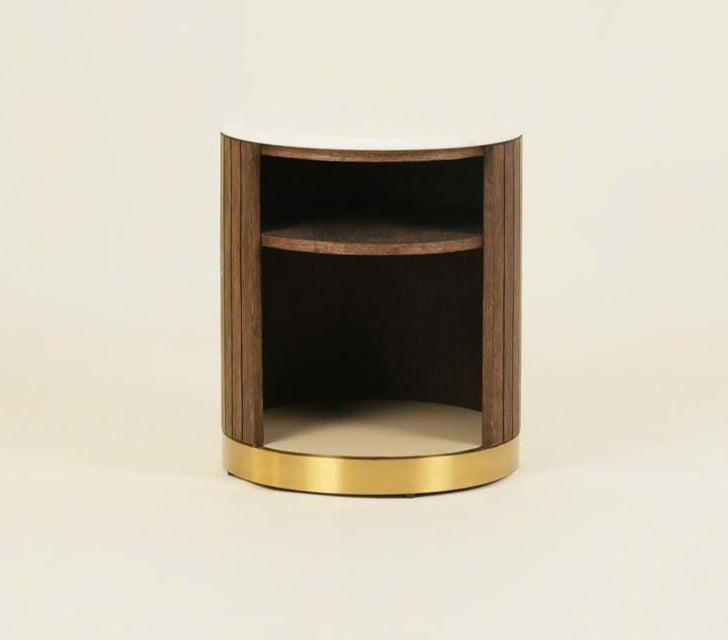 Paros Elegance Oak Night Stand