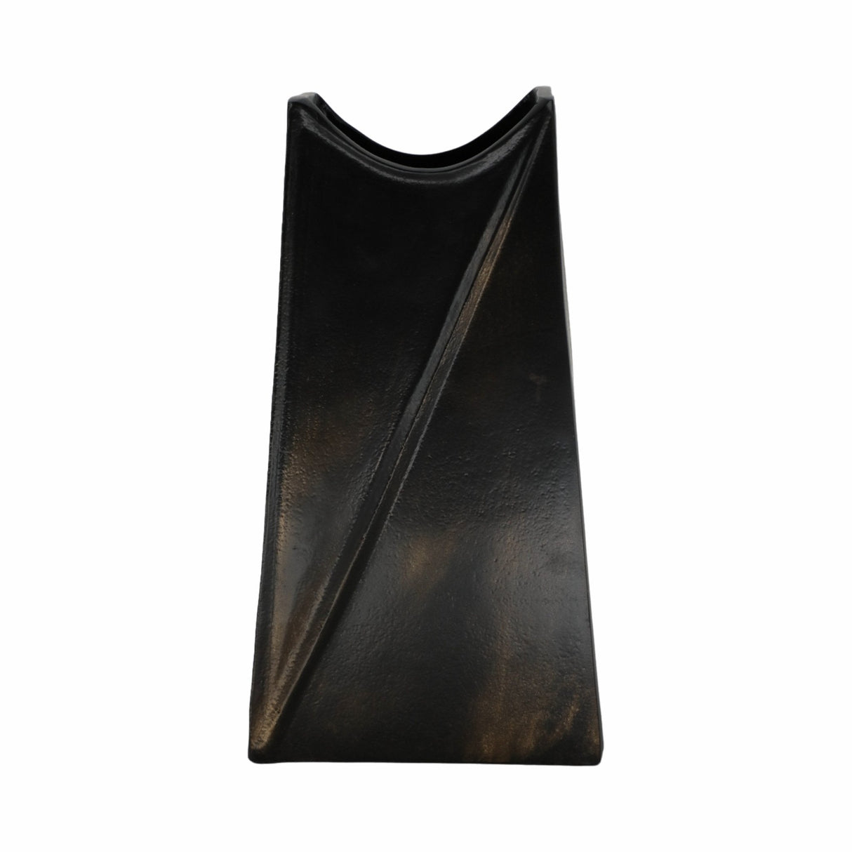 12" Fairbanks Large Metal Vase