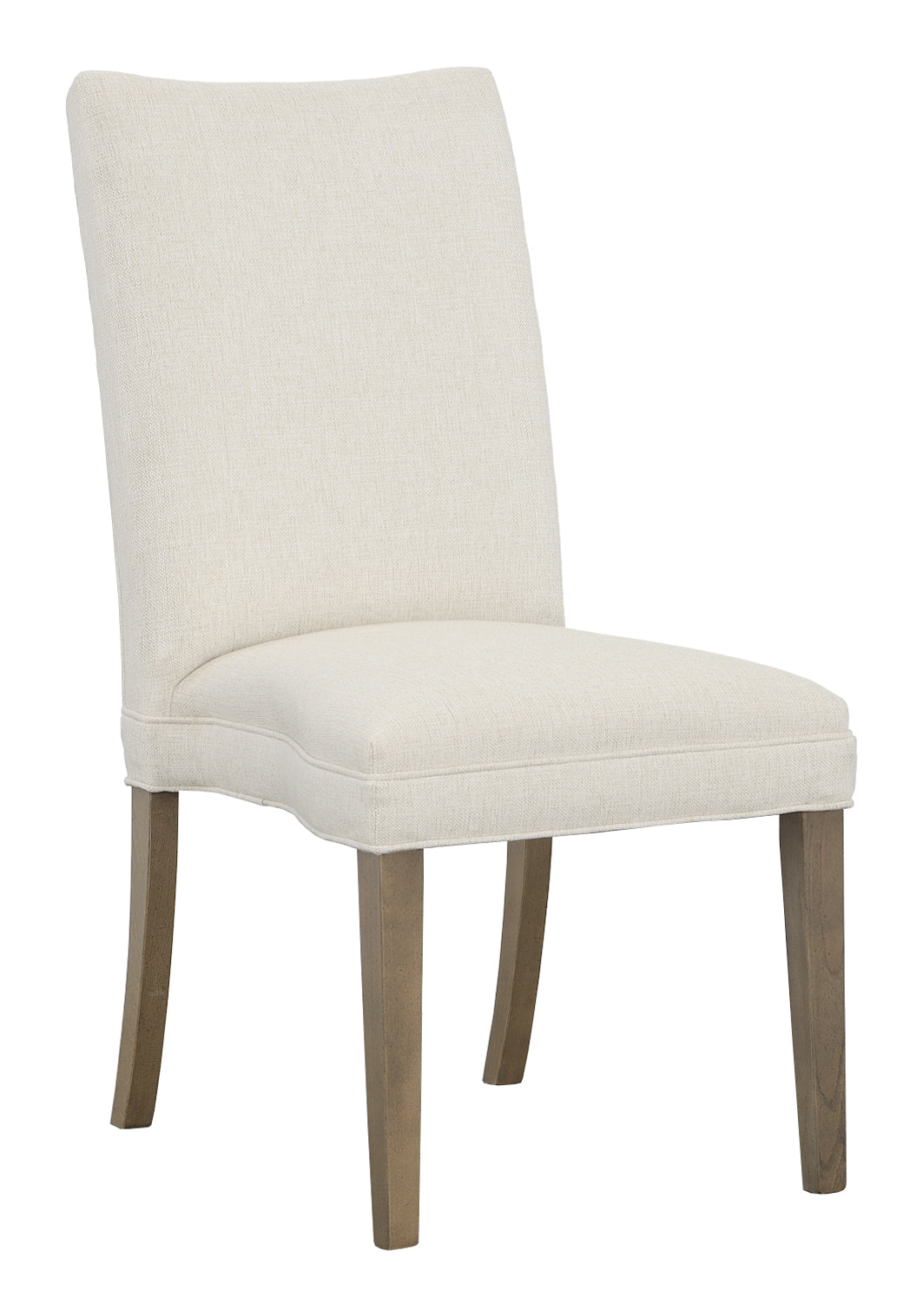 Concave Tall Back Armless Stack Chair