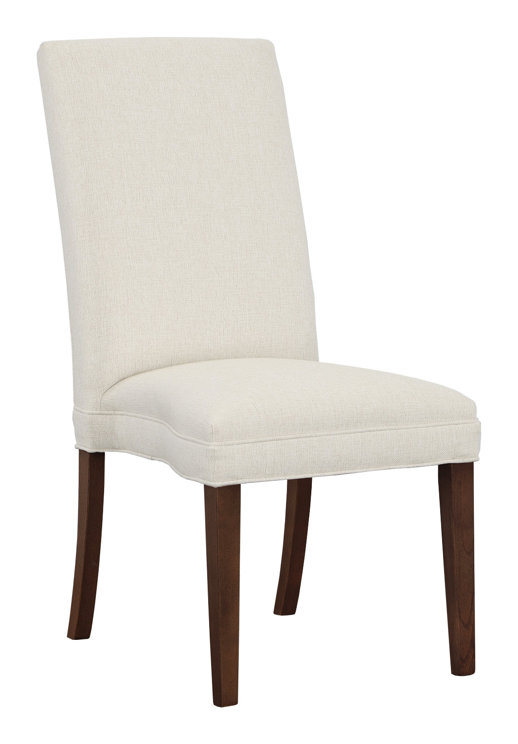Straight Tall Back Armless Stack Chair