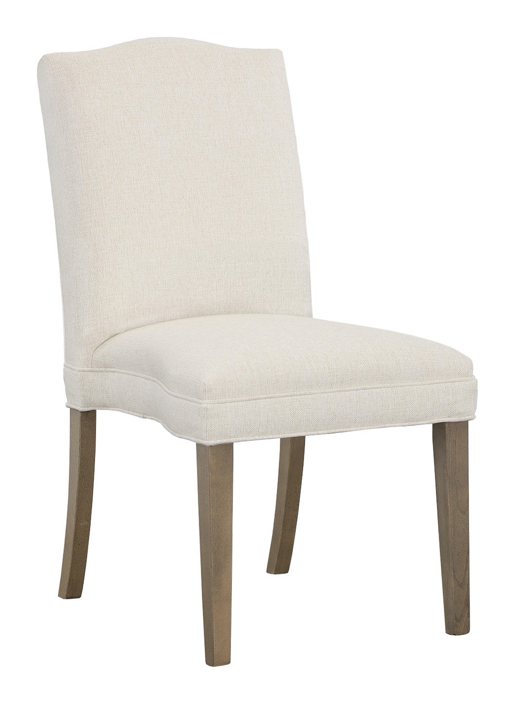 Camel Short Back Armless Stack Chair
