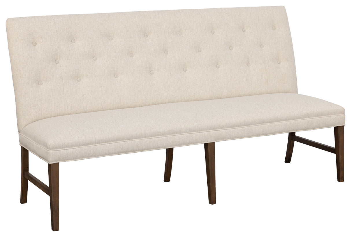 Straight Back Armless Banquette 72"