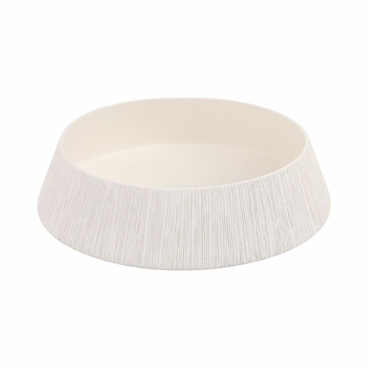 14" Cascais White Portugal Bowl