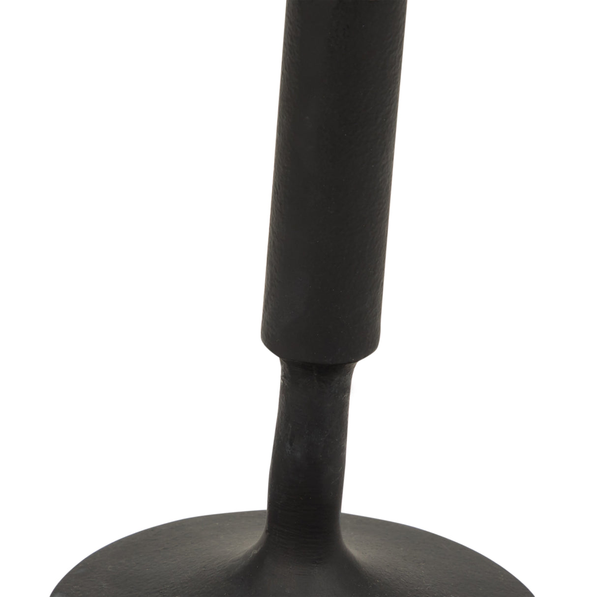 METAL, 16"H TAPER CANDLE HOLDER, BLACK
