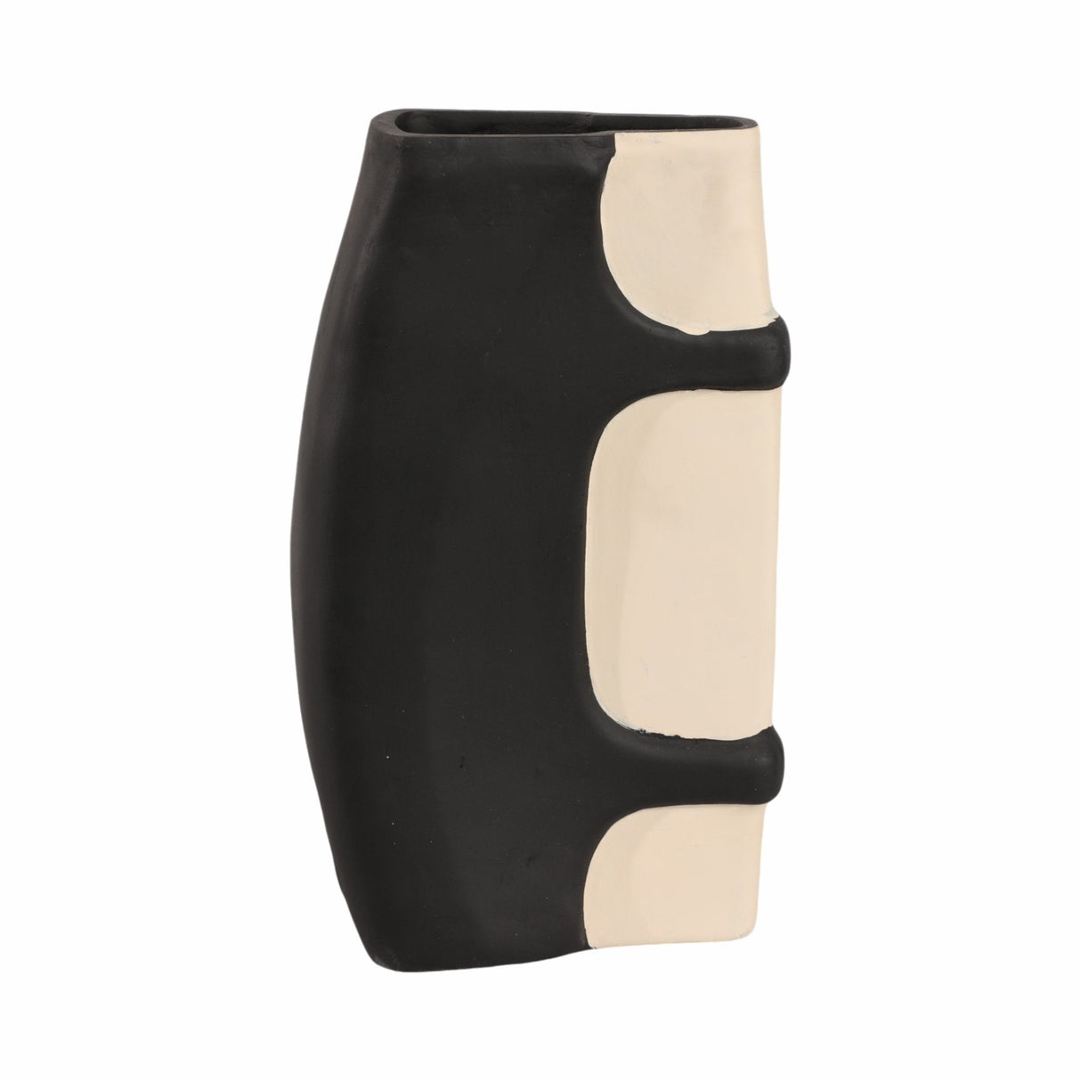 18" Concord Large Black Ecomix Vase