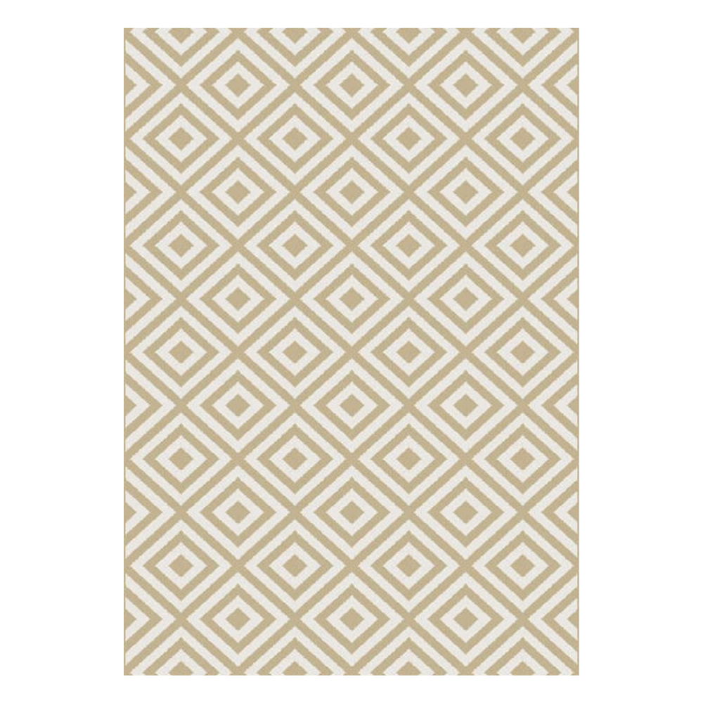 Roots Diamond Beige Rug