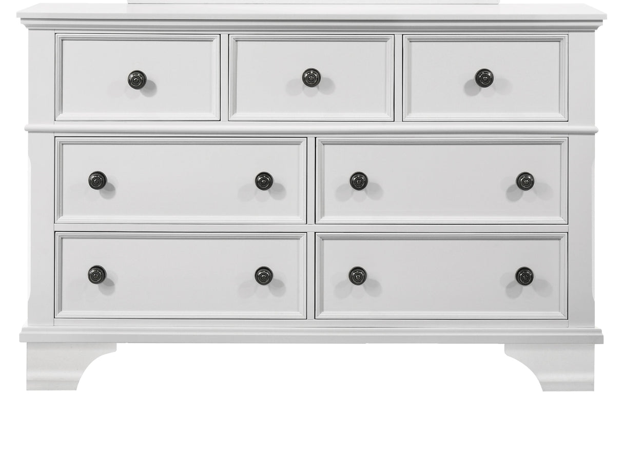 White Harmonious Haven Dresser