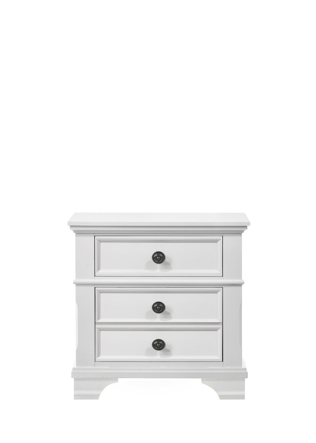 White Harmonious Haven Nightstand