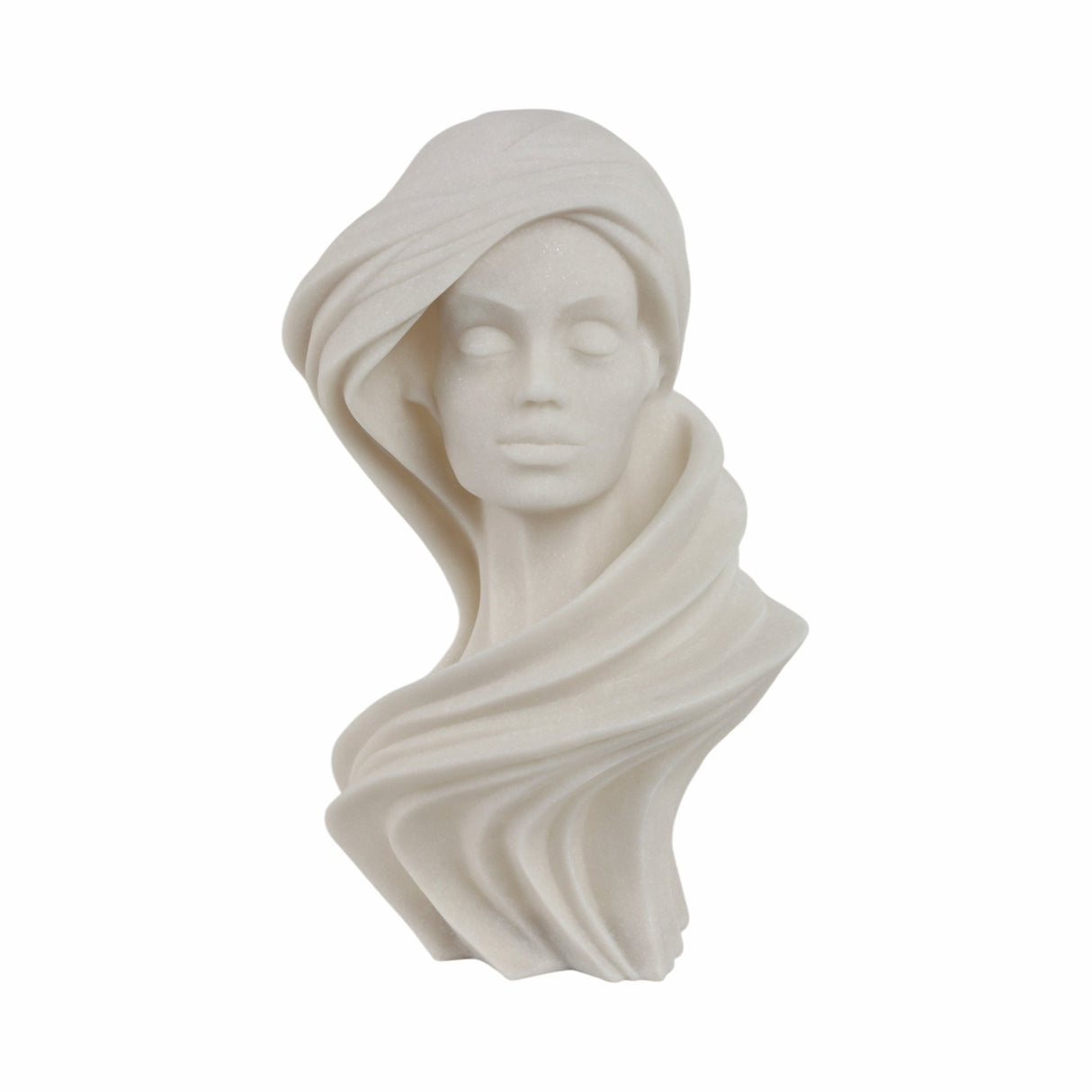 20" Hasselt Quartz Resin Woman Statuary