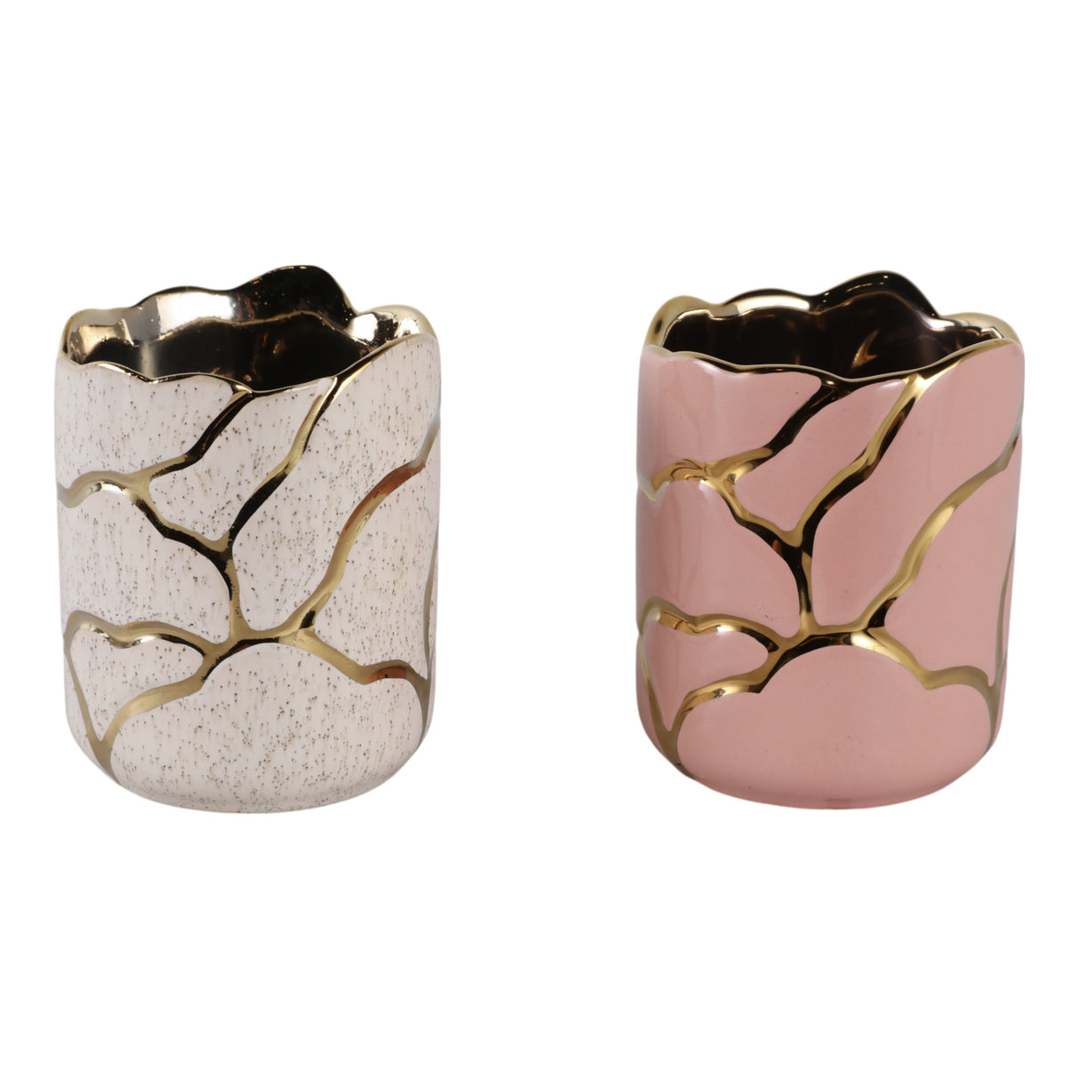 S/2 5" Head In The Clouds Pencil Cup, Multi