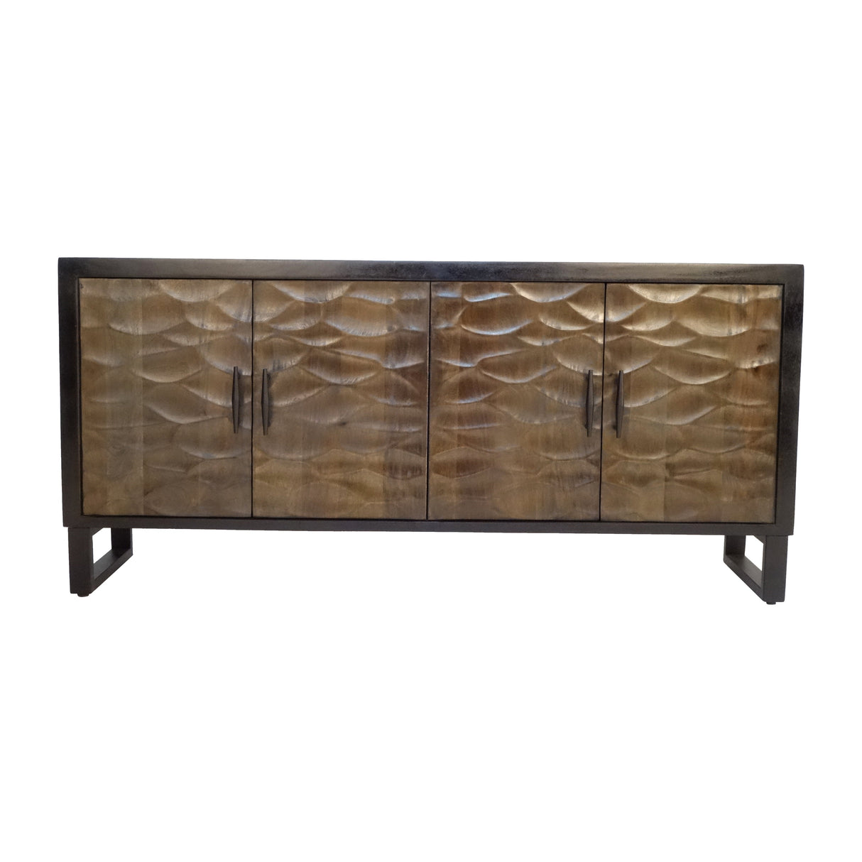 65" Ramsey Wood Sideboard, Brown