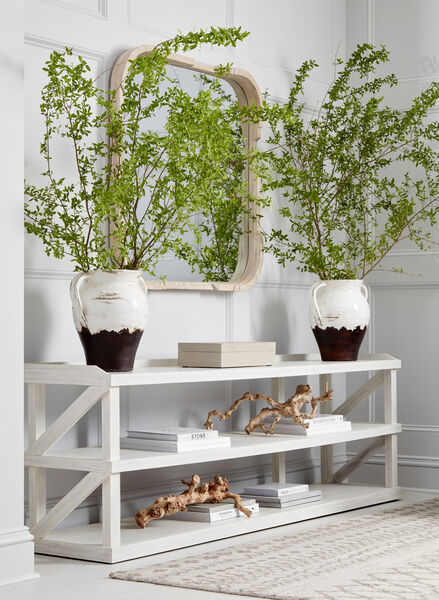 Post Square Accent Mirror