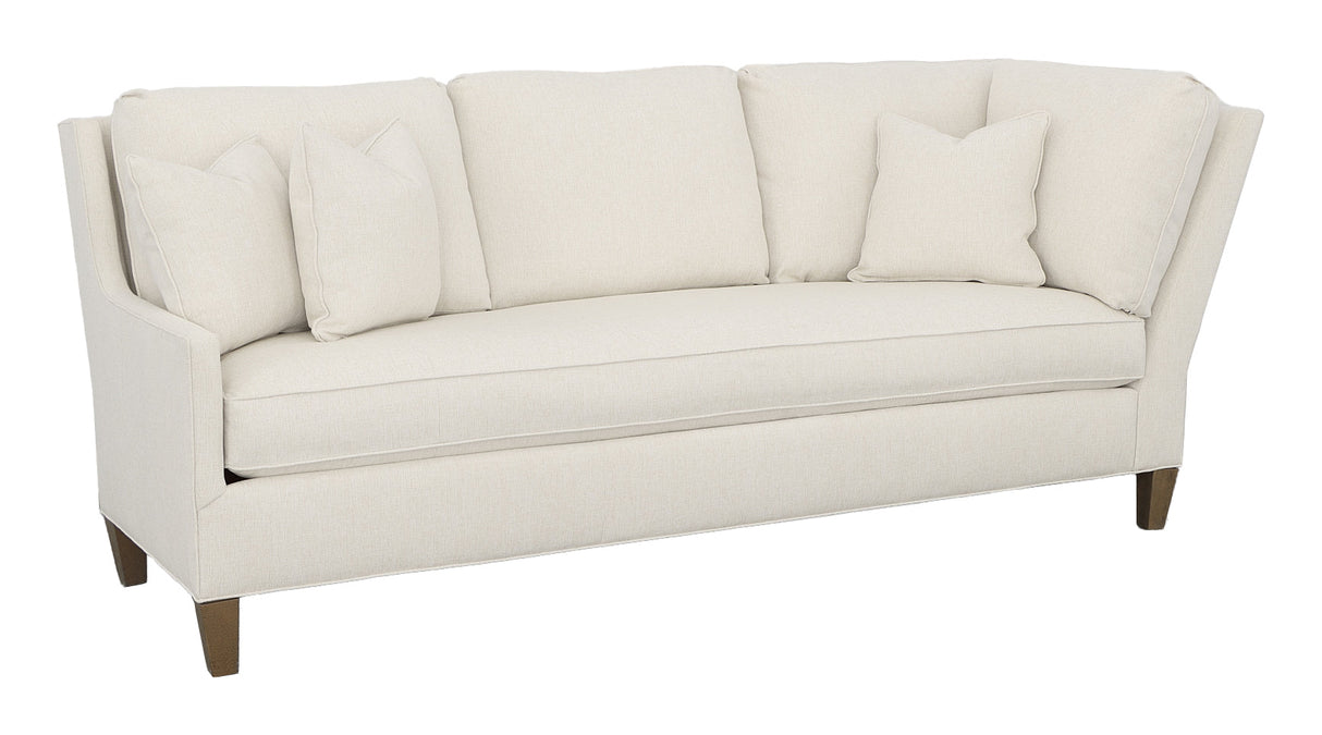 Kelly Left Arm Corner Sofa with Tapered Leg