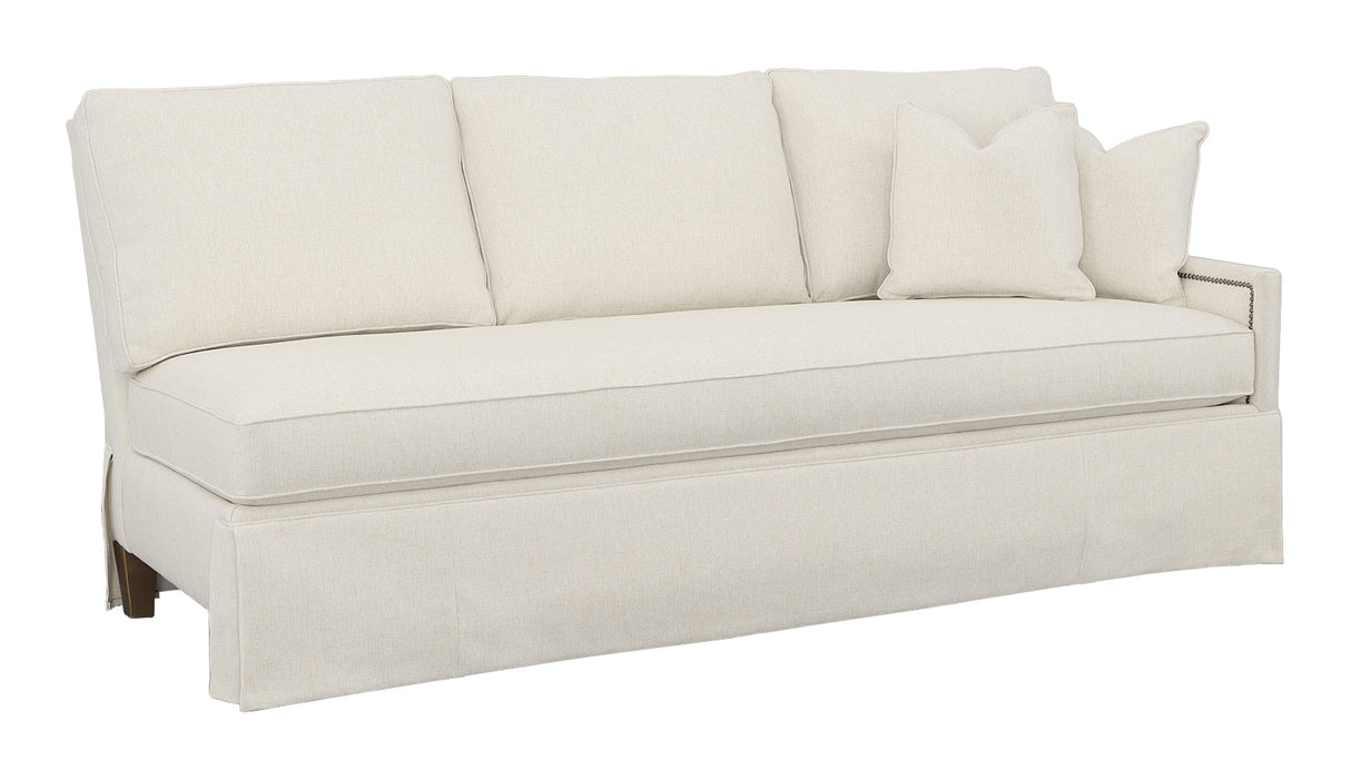 Kelly Skirted Right Arm Sofa