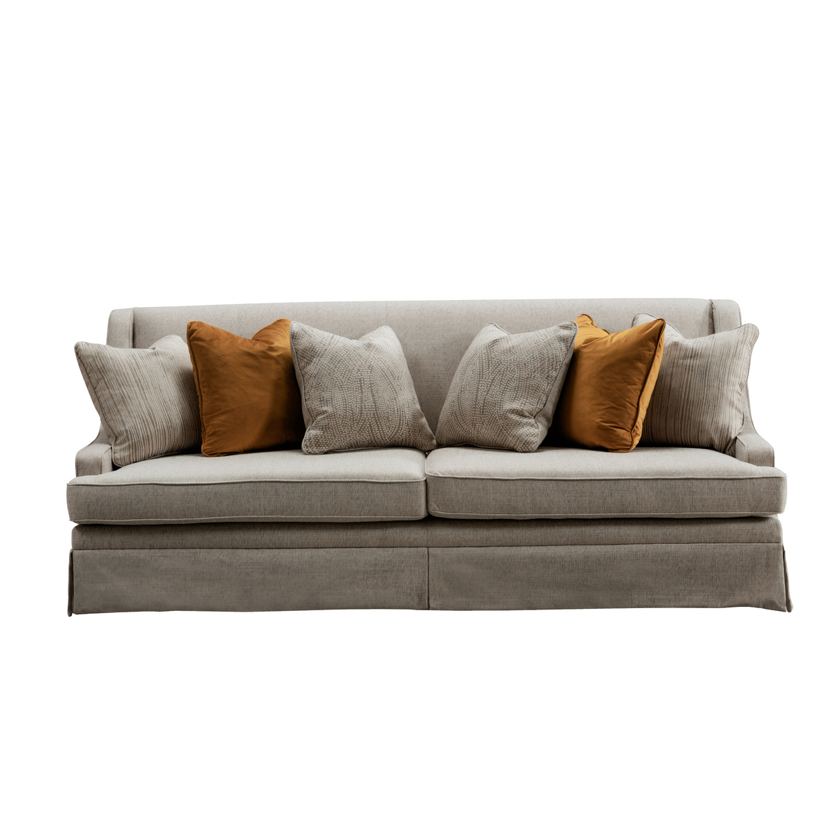 Classy By Noha Albabtain Skirted  Beige Sofa
