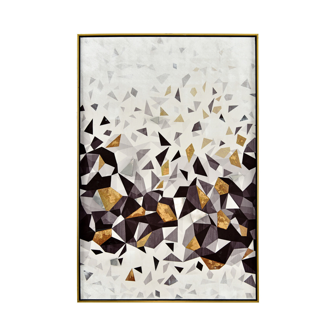 **Falling Triangles Wall Décor