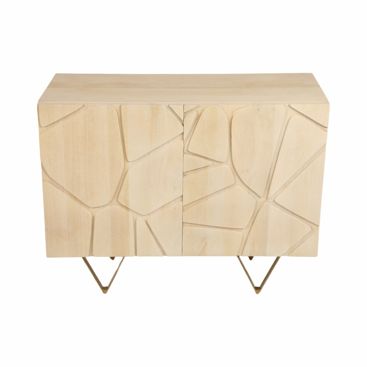 40" Occento Wood Chest, Brown