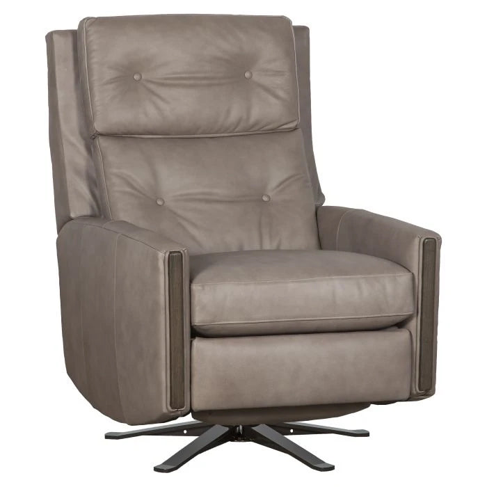 Loft Manual Push Back Swivel Recliner