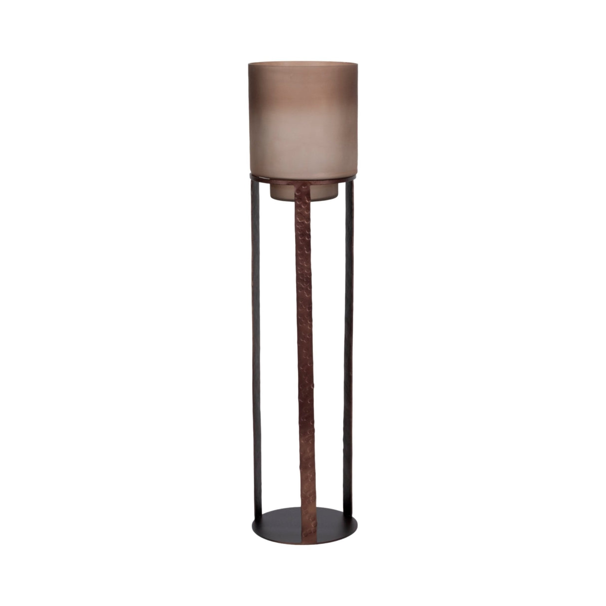 47" Lantern On Stand, Bronze