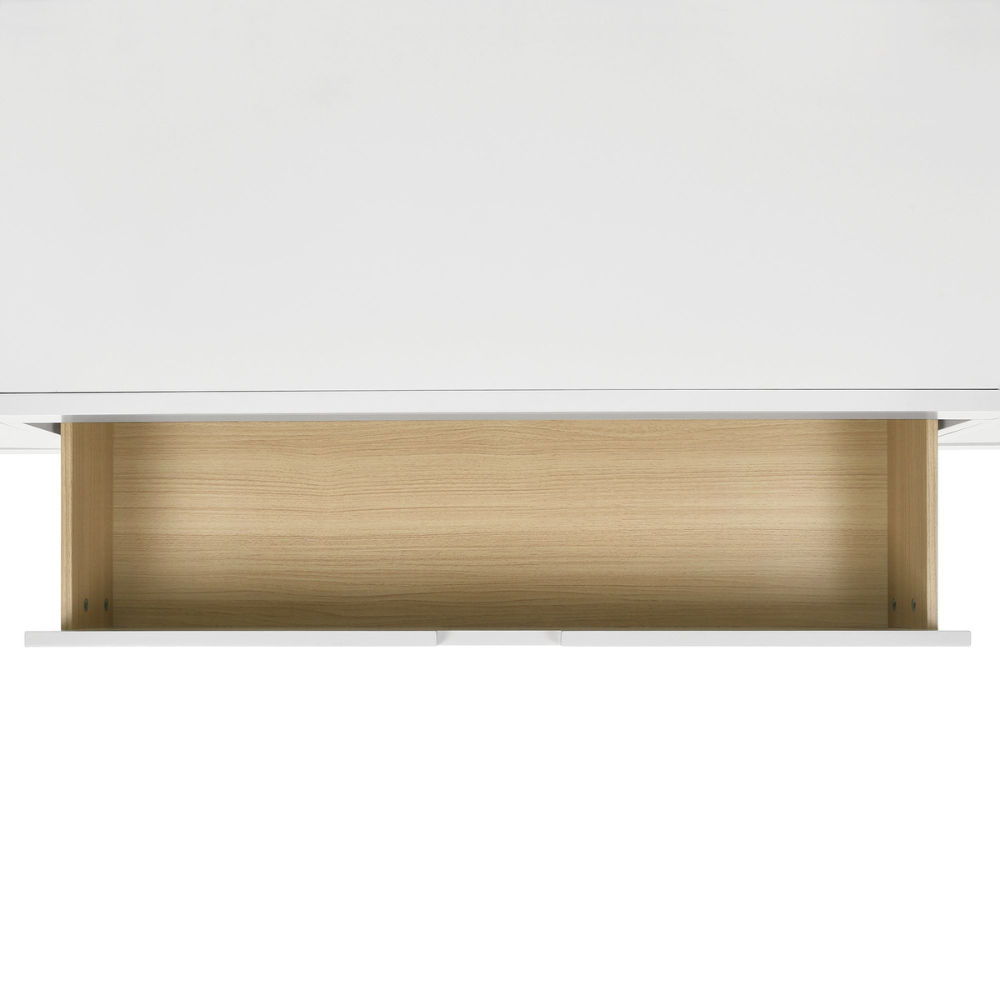 Brian Twin Over Full Bunk Bed W/Three Storage Drawers In White