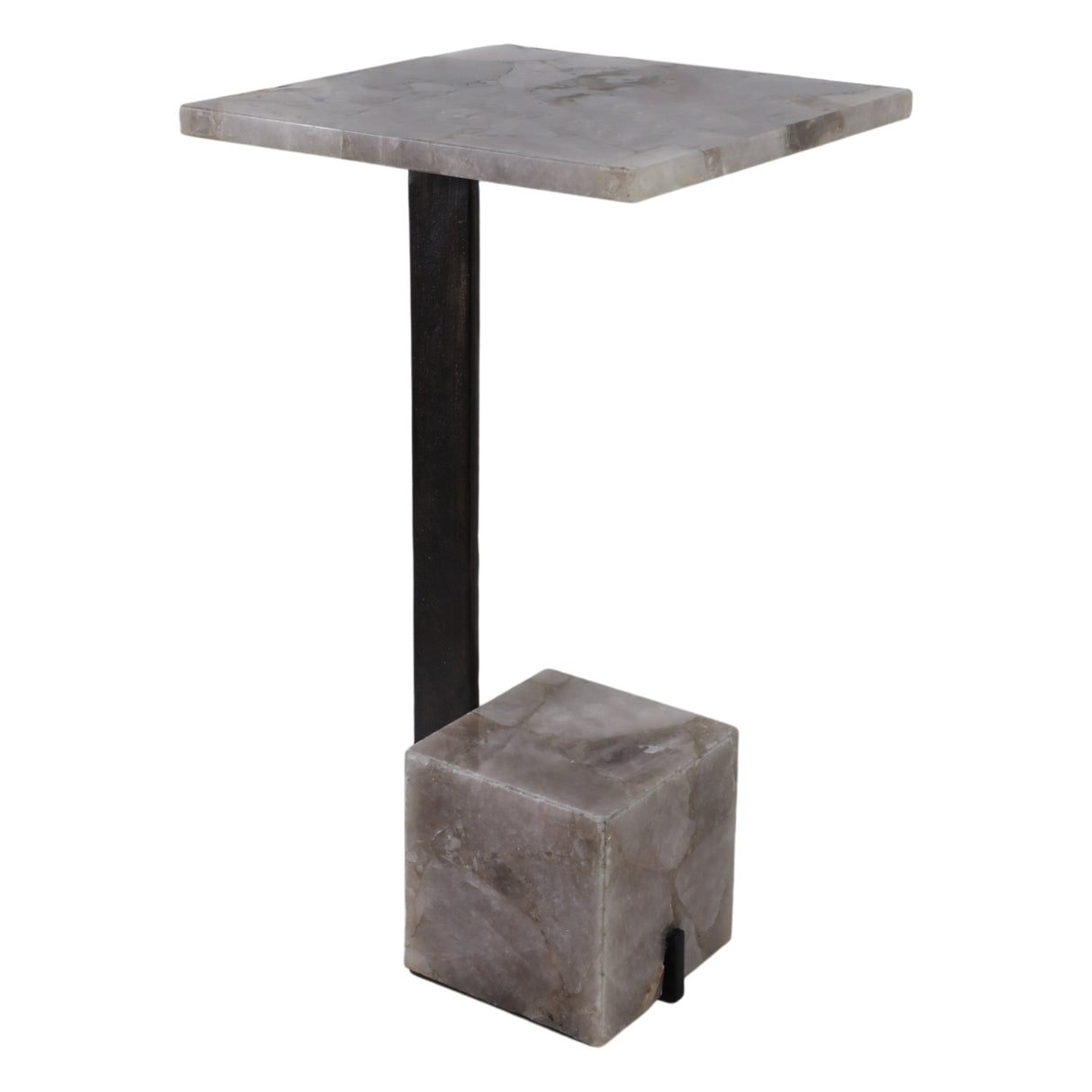 26" ROLLA SMOKEY QUARTZ LARGE COCKTAIL TABLE
