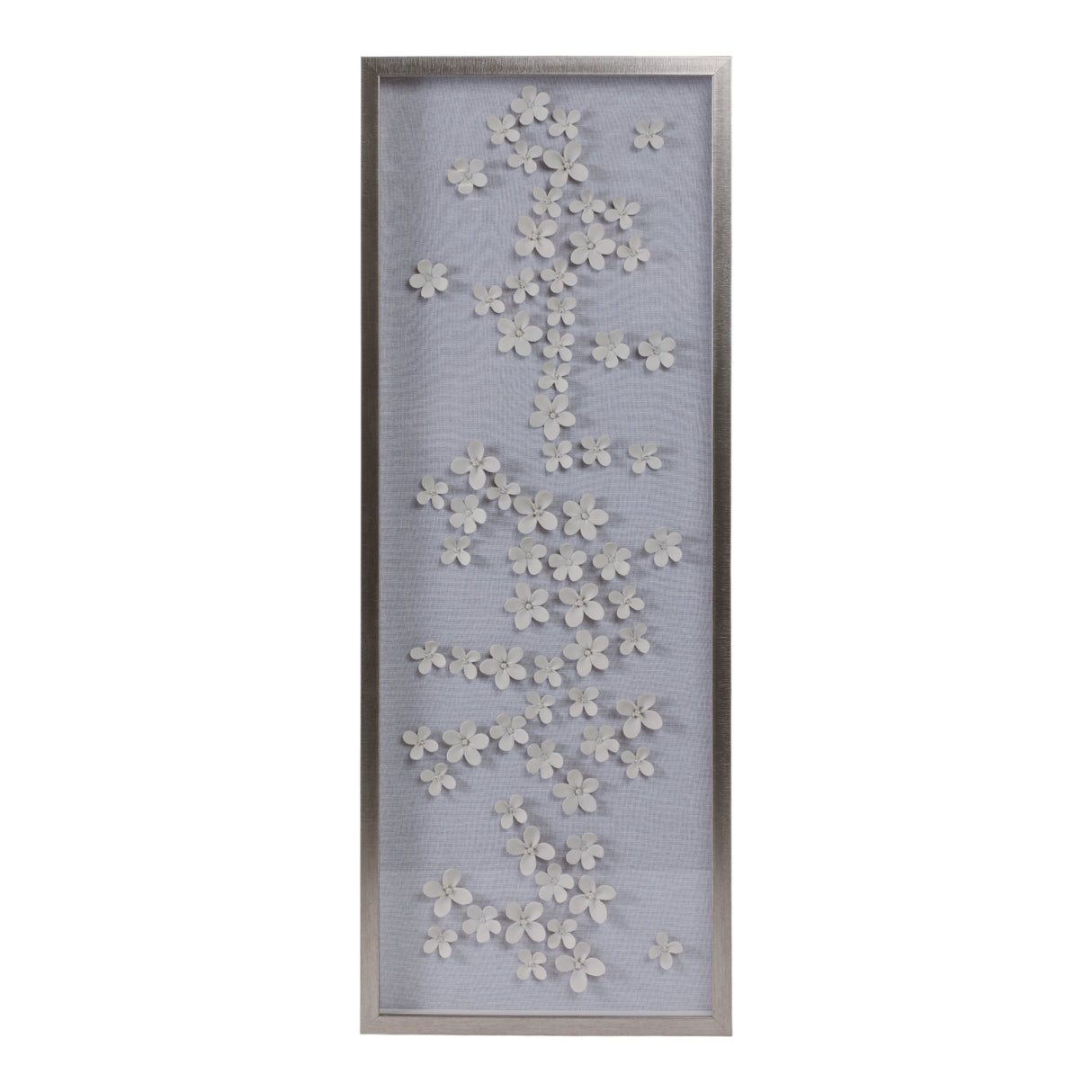 16X42 CHARNEY DIMENSIONAL FLOWER SHADOWBOX ART