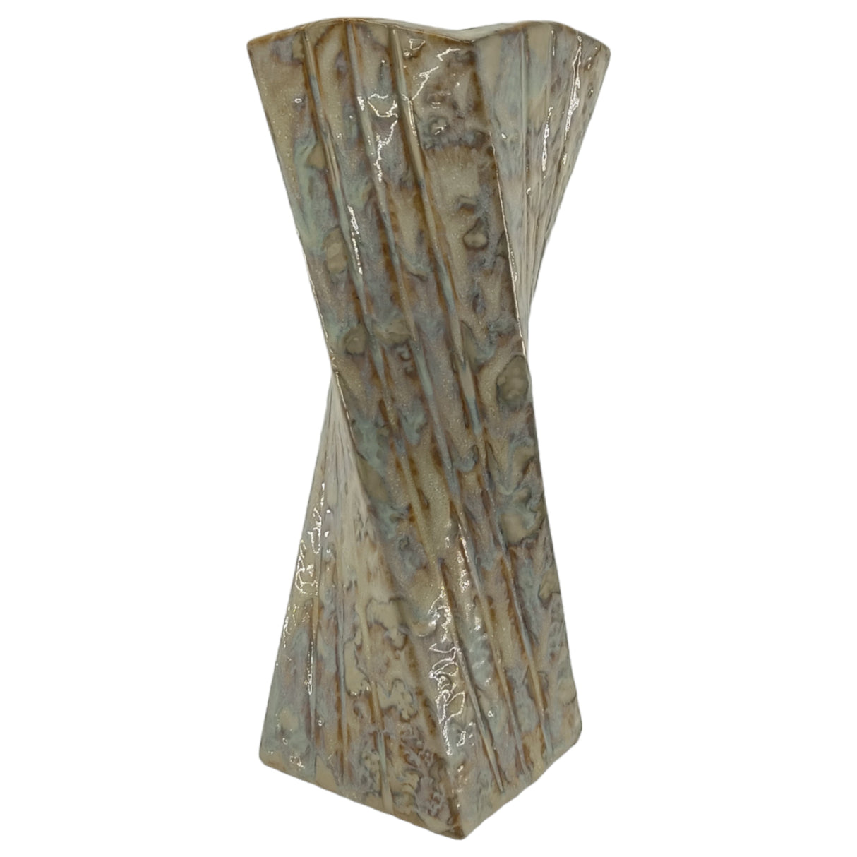 9" Pendelton Small Twist Vase