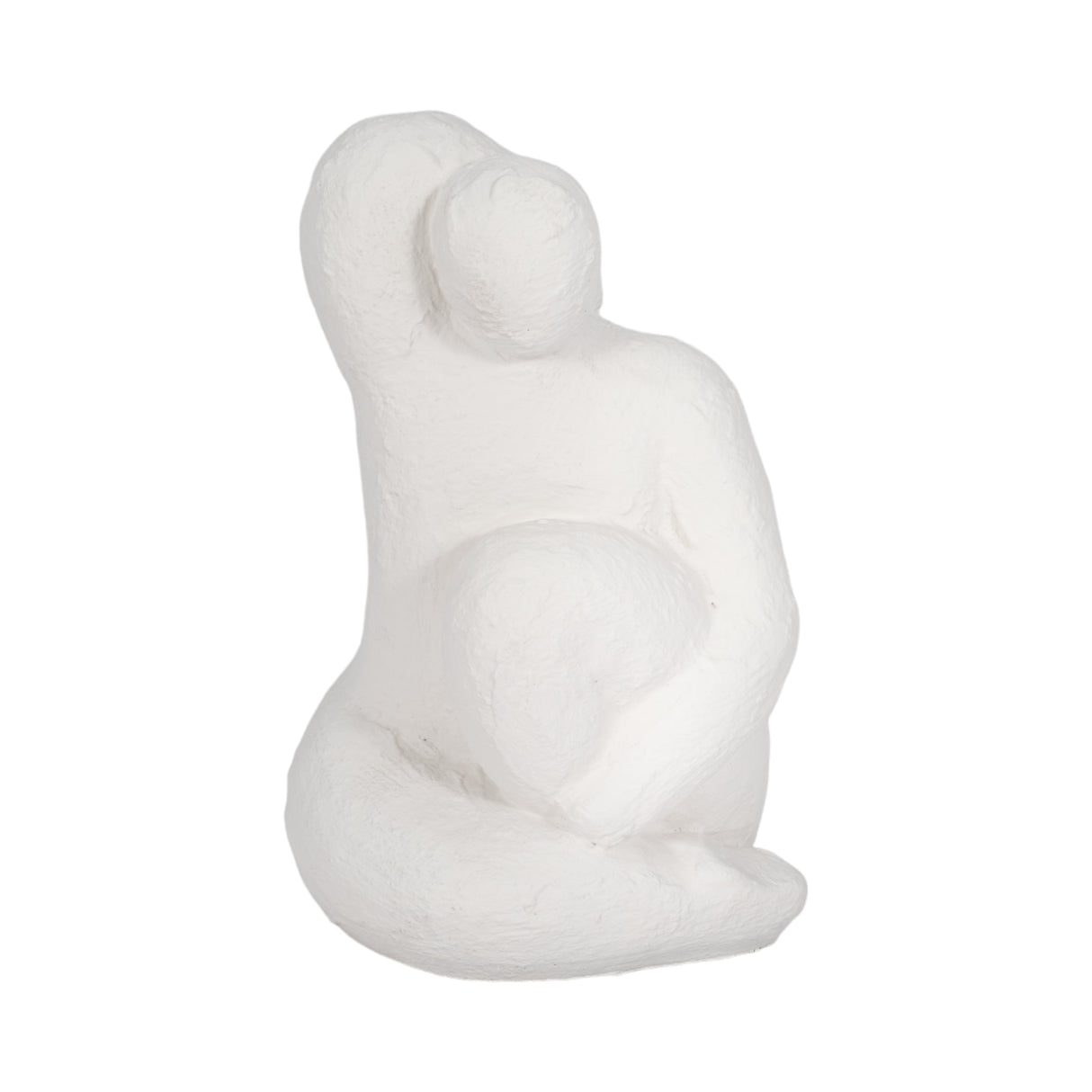 10" Raised Arm Posing Figure, White