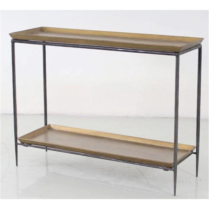 Commerce & Market Tray Top Metal Console