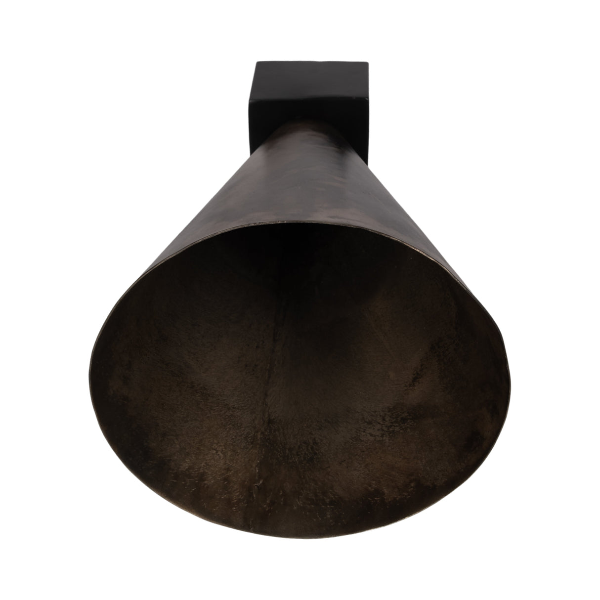 19" Cassendra Large Metal Vase, Gold