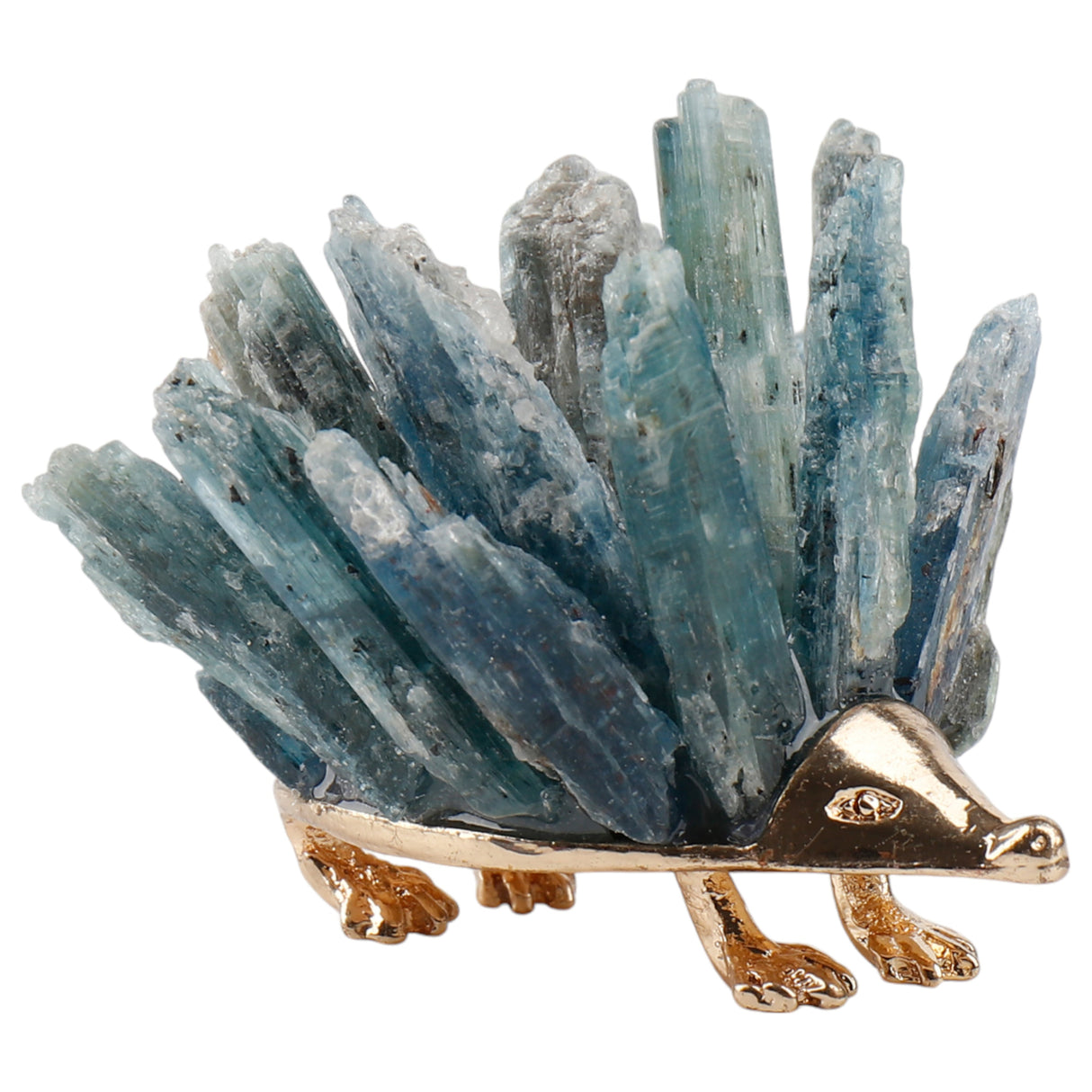 2" Parco Kyanite Hedgehog, Blue
