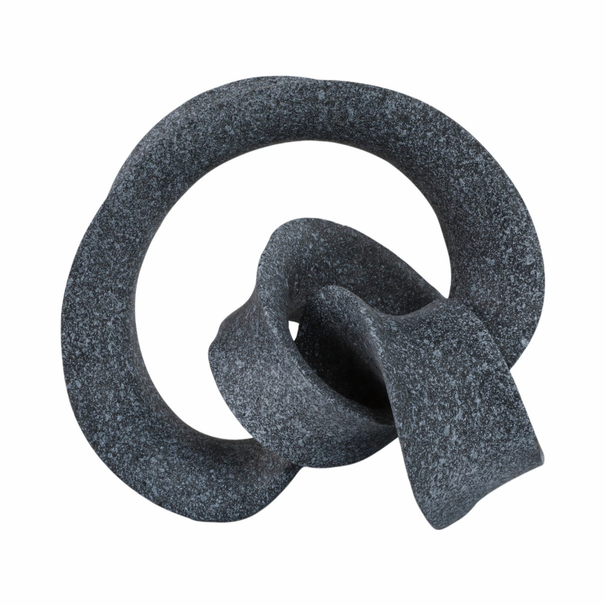 8" Menen Small Black Loop Statuary