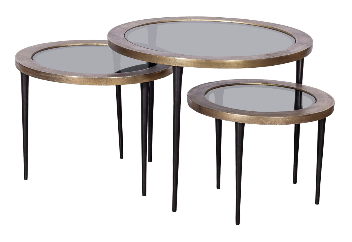 Sundries Antique Copper Nesting Cocktail