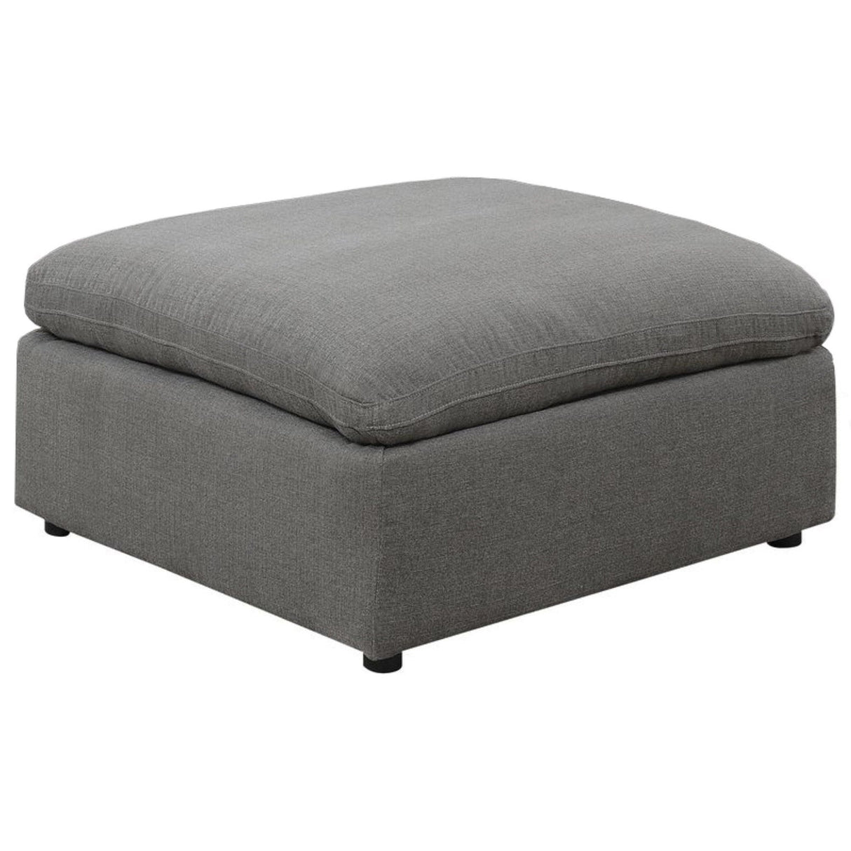 Cloud 9 Charcoal Ottoman