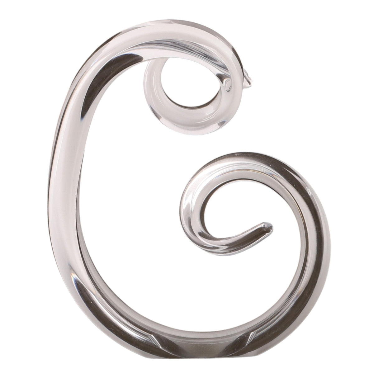 9" Newtok Tall Glass Ribbon Statuary