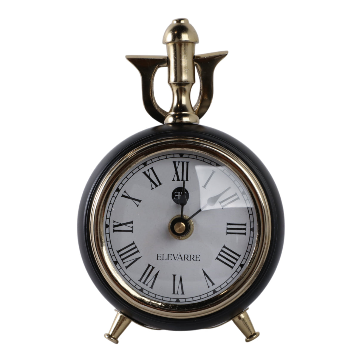 4x6 Prescott Brass Desk Clock