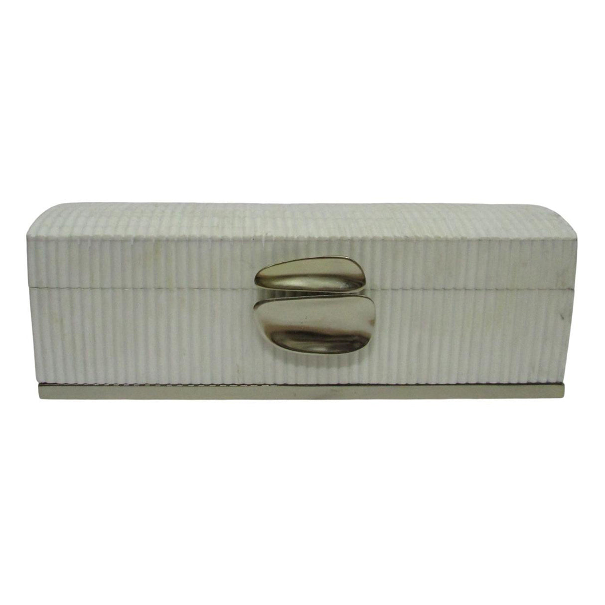 Natrona Cream Lidded Box