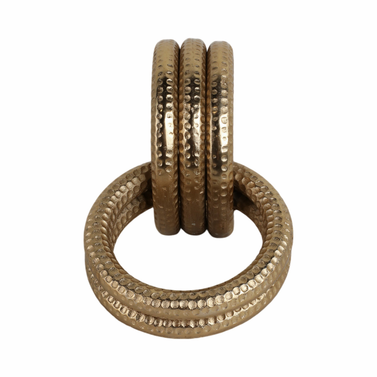 S/3 6/7/10" Dillingham Metal Gold Rings