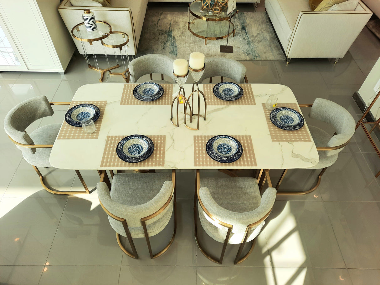 Gray Around Me Dining Set