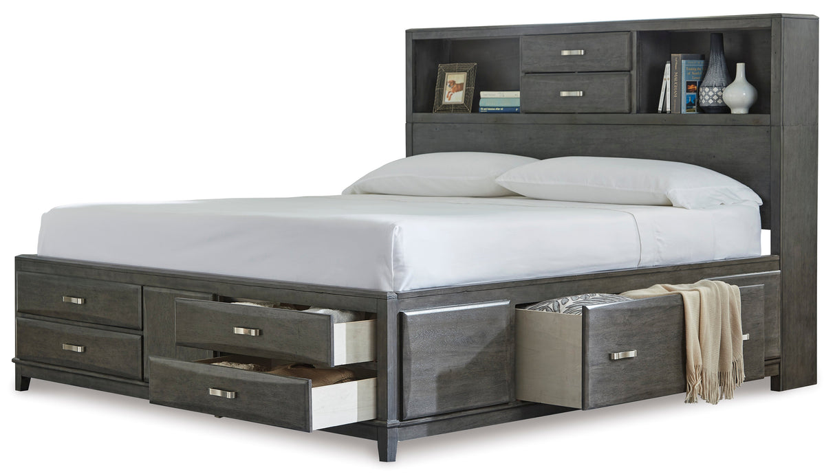 Caitbrook Queen Storage Bed