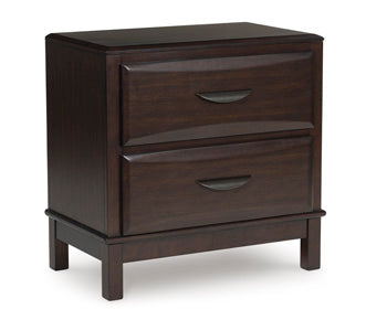 Vanmore Two Drawer Night Stand