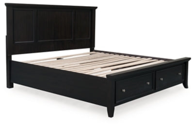 Bambori King Storage Bed