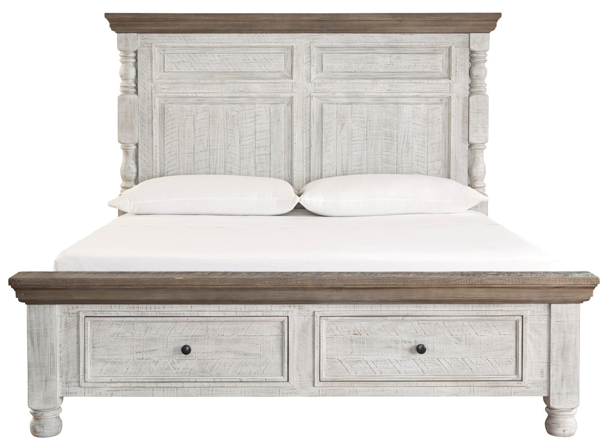 Havalance King Panel bedroom with Chest