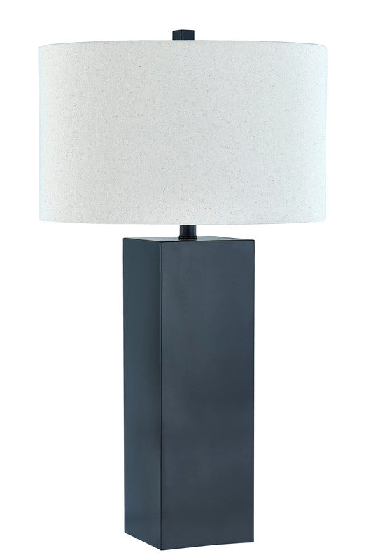 Bask Matt Black Table Lamp