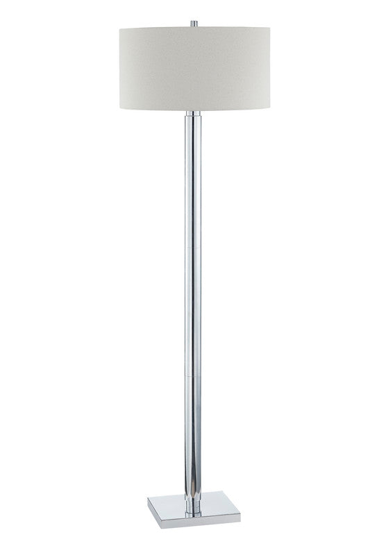 Vela Chrome Floor Lamp