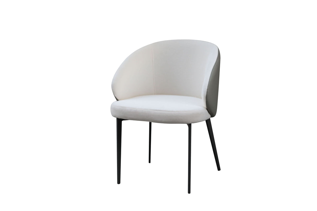 Celadon Charm Fabric Dining Chair grey