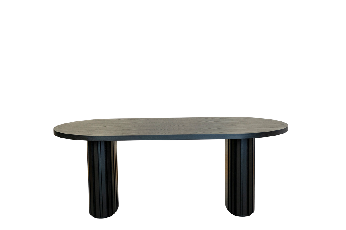 Midnight Oak Dining Table 200 CM