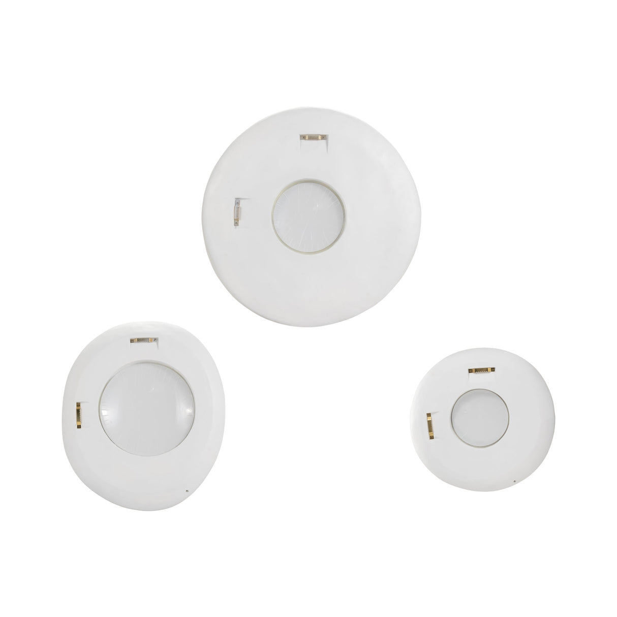 S/3 15/17/24" CRESCENDO DIMENSIONAL CONVEX MIRROR