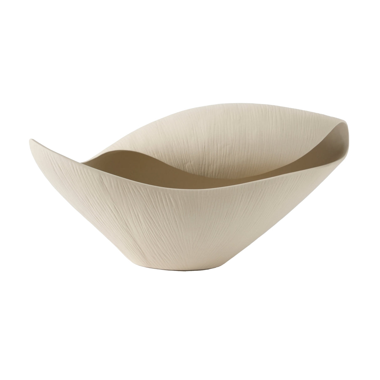 9" NICOLAU DECORATIVE BOWL, SILVER CLOUD