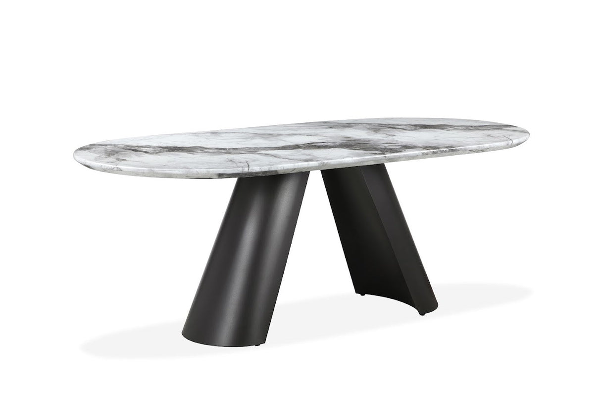 Lunar Marble Dining Table